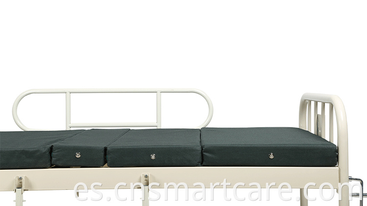 Precio barato paciente usado manual elevación integral de dos bates cama de hospital para la venta